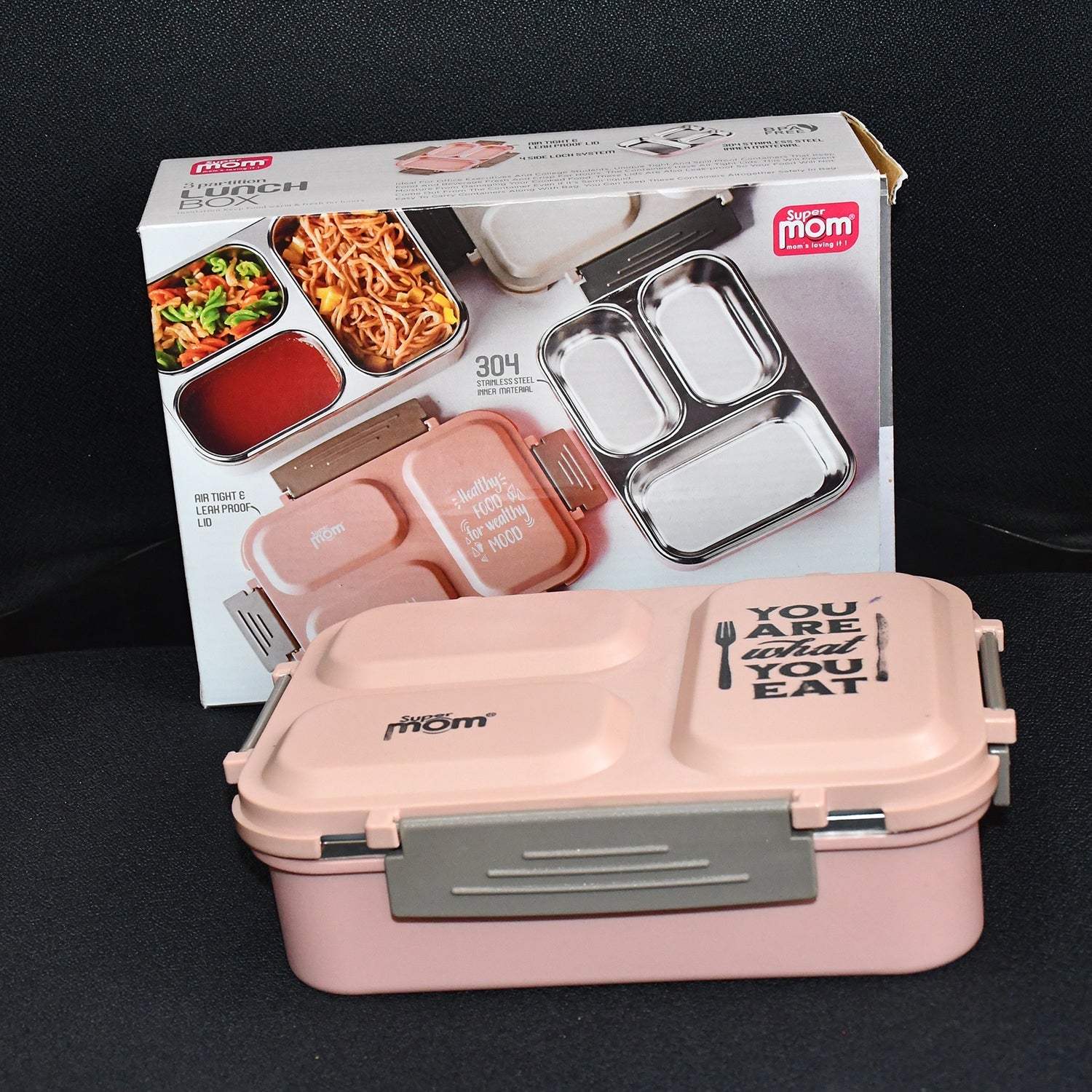 Supermom Premium Stainless Steel Inner Lunch Box (1 Pc) Supermom Premium Stainless Steel Inner Lunch Box (1 Pc)
